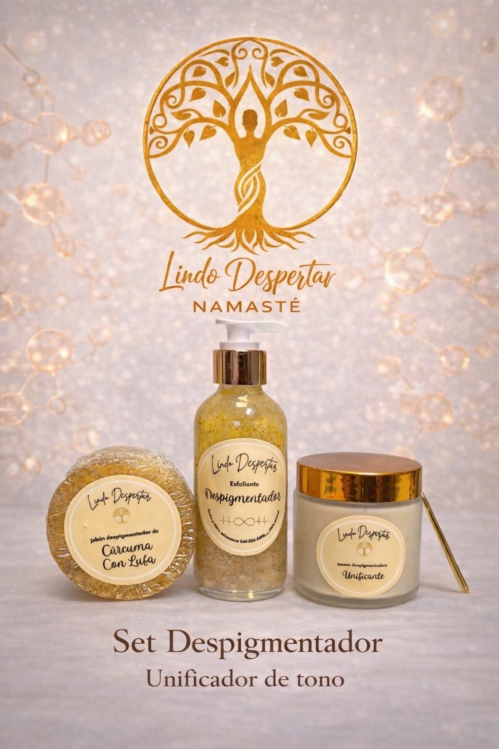 SET DESPIGMENTADOR DE CURCUMA