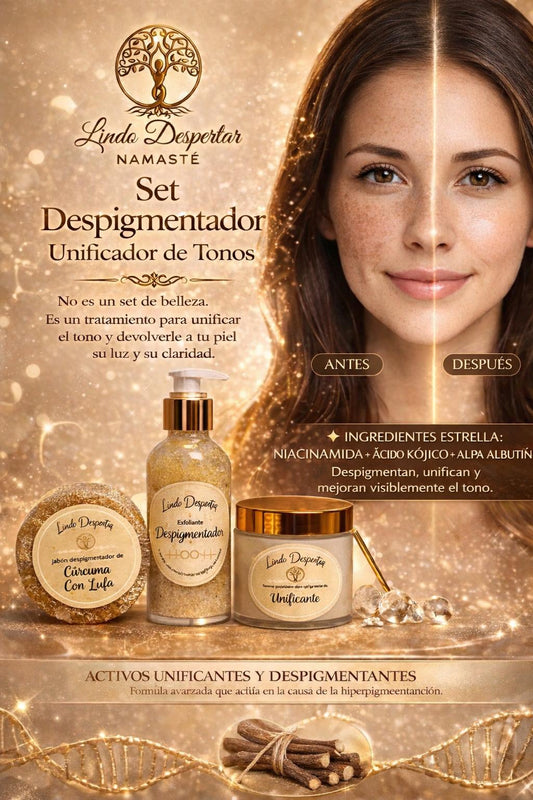 SET DESPIGMENTADOR DE CURCUMA